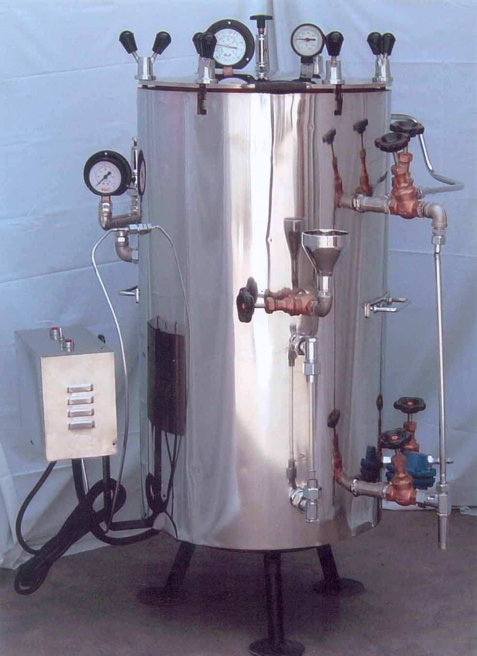 Steam Sterilizer High Pressure Vertical Cylindrical Type Size:16 x 24 (Electric) (K-AUTOCLAVE)