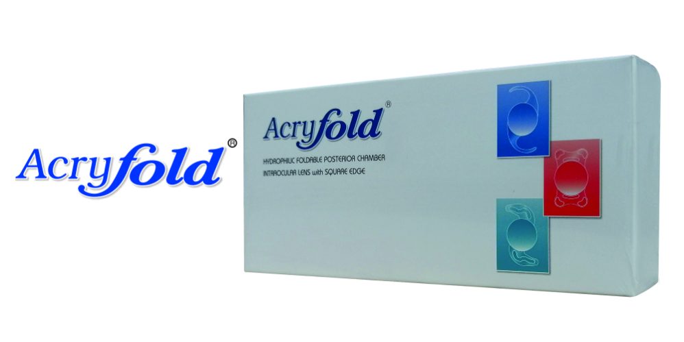 ACRYFOLD Hydrophilic Acrylic Single Piece Foldable IOL