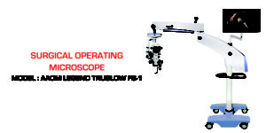 LEGEND TRUGLOW FS-1 Coaxial/Oblique LED Operating Microscope, Zoom with X-Y