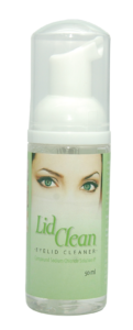 Eyelid cleaning solution
