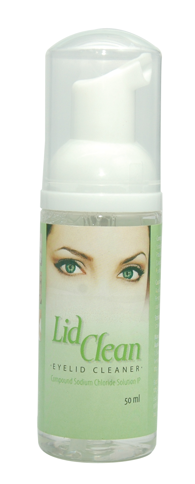 Eyelid cleaning solution