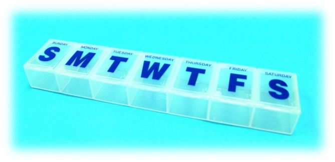 Medicine organizer pill box