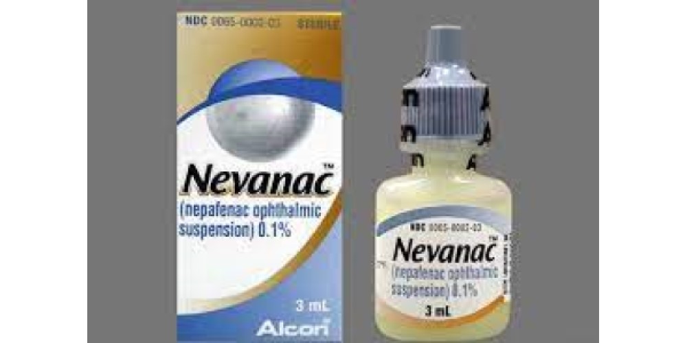 Nevanac Eye drops, suspension 0.1 %