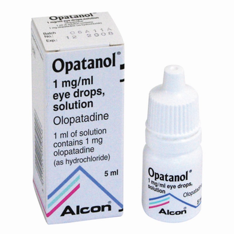 Opatanol Eye drops, solution 0.1 %