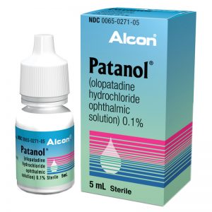 Patanol Eye drops, solution 0.1 %