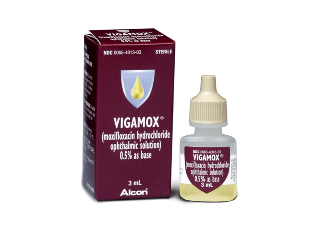 Vigamox Eye drops, solution 0.5 %