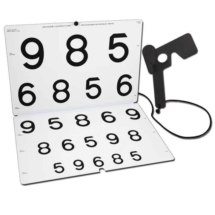 LEA NUMBERS® CHART FOR VISION REHABILITATION