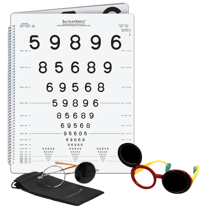 LEA NUMBERS® LOW VISION BOOK