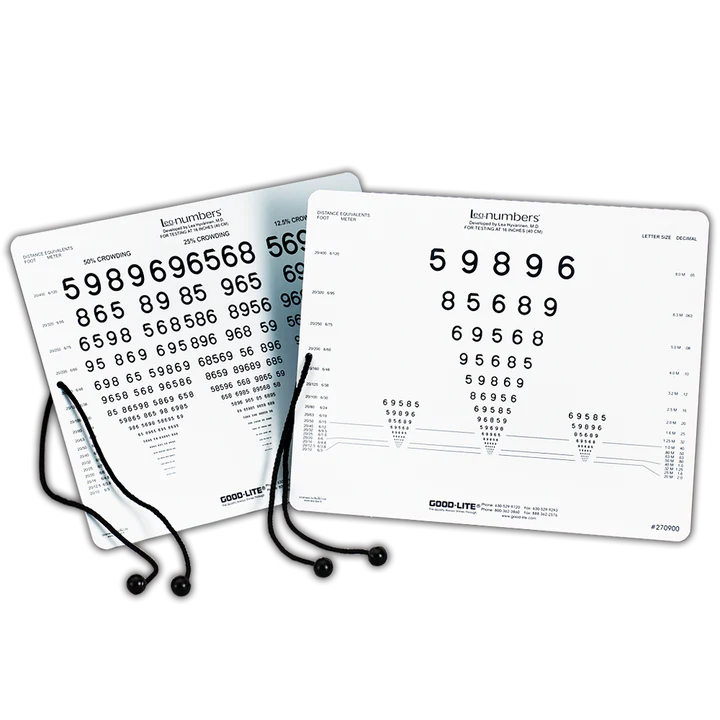 LEA NUMBERS® NEAR VISION CARD