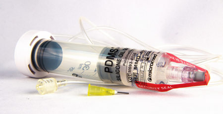 PDMS 1000 – Silicon Oil in Plastic syringe 10 cc and 15 cc with dispenser