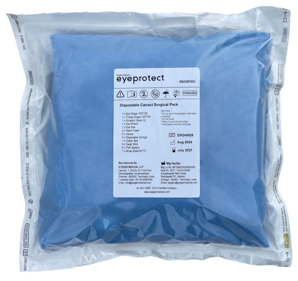 EyeProtect Disposable Surgeon Kit