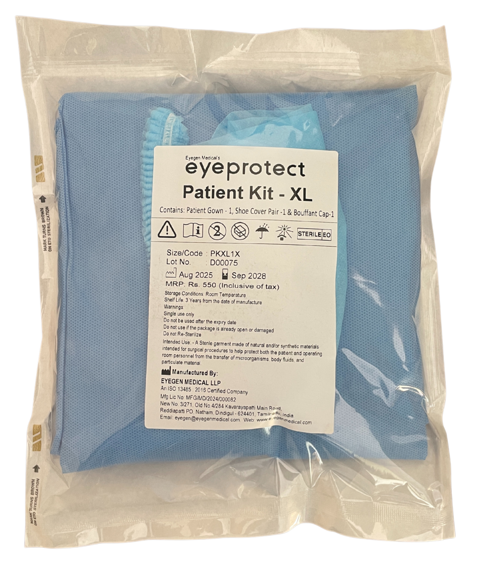 EyeProtect Disposable Patient Kit